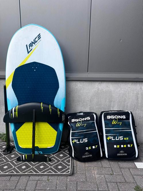 Complete Wingfoil set van Gong, Watersport en Boten, Wingsurfen, Gebruikt, Wingsurfset, Ophalen