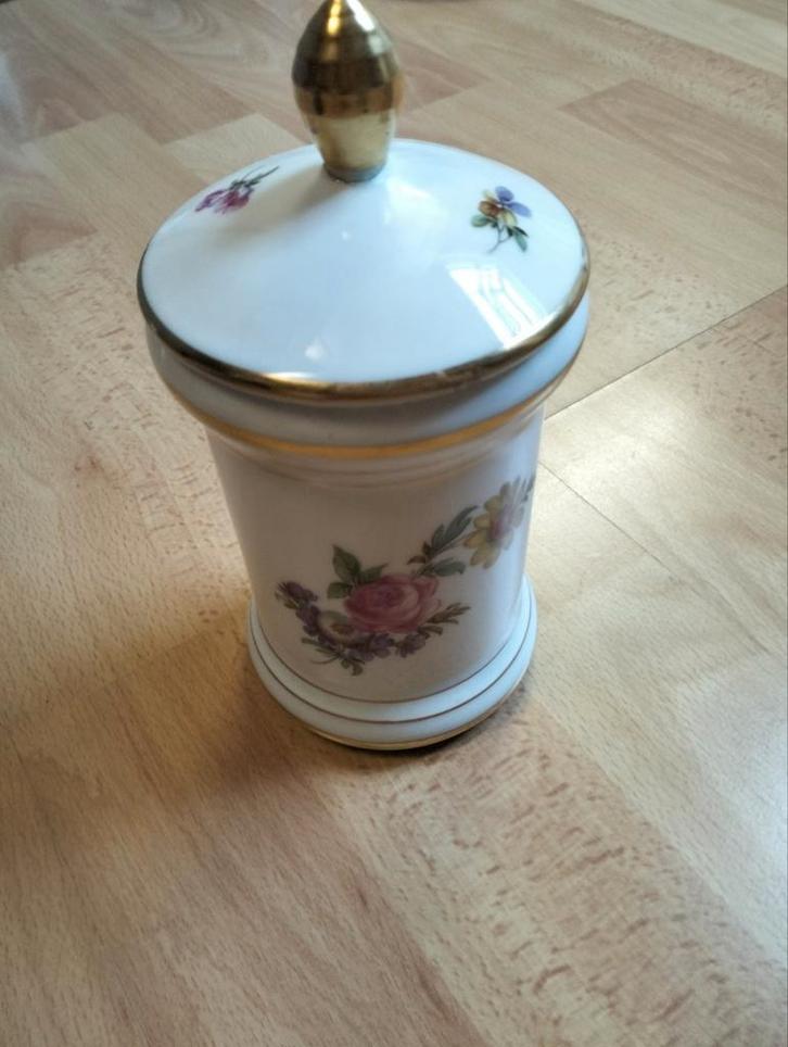 Alboth & Kaiser Bavaria Porseleinen Potje met Deksel, Antiek en Kunst, Antiek | Porselein, Ophalen of Verzenden