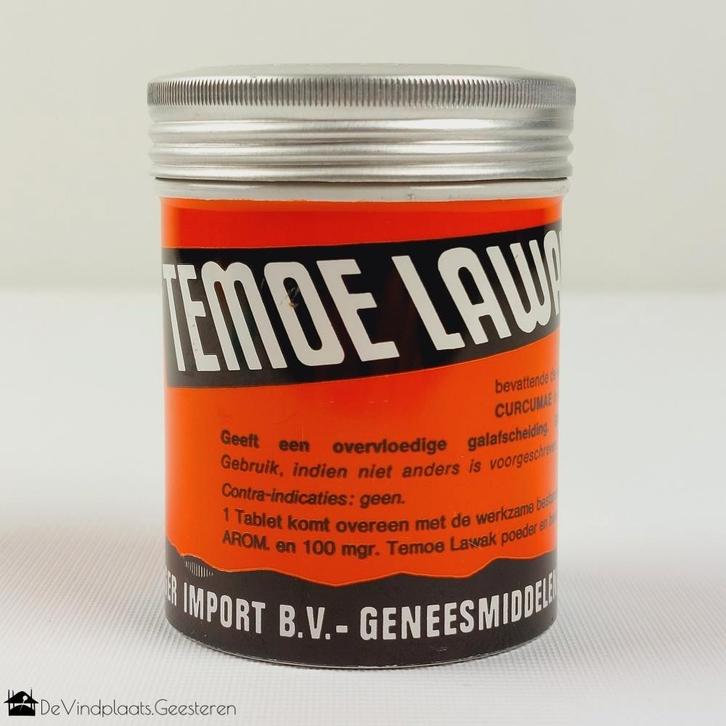 Temoe Lewak – Blikje jaren 90, Verzamelen, Blikken, Zo goed als nieuw, Overige, Overige merken, Ophalen of Verzenden