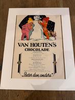Van houten reclame advertentie oud kerst, Verzamelen, Merken en Reclamevoorwerpen, Ophalen, Gebruikt