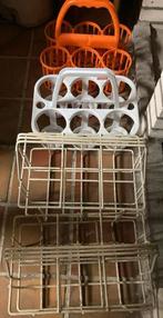 flessenmanden flessendragers flessen dragers manden, Huis en Inrichting, Keuken | Keukenbenodigdheden, Ophalen of Verzenden, Gebruikt