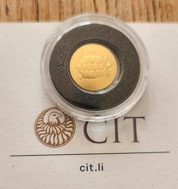 3xCook Islands 2022 0.5g Goud - Schildpad, Uil, Pegasus goud beschikbaar voor biedingen