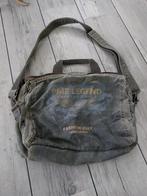 tas stoffen met rits en 1 kant reclame (wij versturen niet), Sieraden, Tassen en Uiterlijk, Ophalen, Gebruikt
