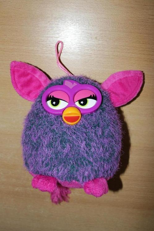 Paarse Furby knuffel, Kinderen en Baby's, Speelgoed | Knuffels en Pluche, Zo goed als nieuw, Overige typen, Ophalen of Verzenden