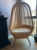 Leuke rieten stoel., Huis en Inrichting, Stoelen, Ophalen of Verzenden, Zo goed als nieuw, Bruin, Eén