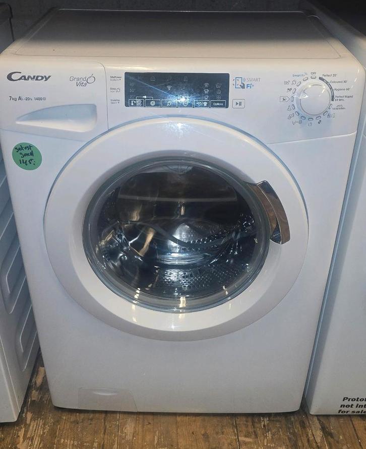 Zgan Candy 7kg wifi wasmachine met garantie, Witgoed en Apparatuur, Wasmachines, Zo goed als nieuw, 6 tot 8 kg, Minder dan 85 cm