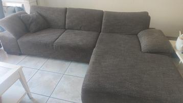 Stoffen bank met 2 + eiland 