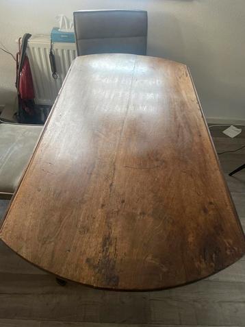 Antieke Franse Hangoortafel - Prachtstuk! beschikbaar voor biedingen