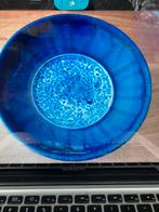 Blauwe Schaal. ( 30 cm), Schaal, Rond, Ophalen of Verzenden, Zo goed als nieuw