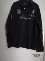 nette Trui longsleeve polo shirt SCAPA SPORTS  zwart XL, Zwart, Scapa sports, Maat 56/58 (XL), Ophalen of Verzenden