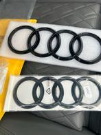 Audi A3 8V Zwarte Logo's Set, Ophalen of Verzenden, Audi