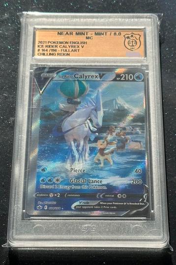 Ice Rider Calyrex V #164 Pokemon Chilling Reign GSG 8 beschikbaar voor biedingen