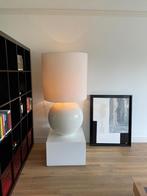 Elegante witte bolvormigellampen Jan des Bouvrie, Ophalen, Zo goed als nieuw, Stof, 150 tot 200 cm