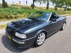 Audi Cabrio 2.8L 128KW E2 1996 Zwart schakel, uniek!, Auto's, Audi, 74 €/maand, Cabriolet, 4 stoelen, Zwart