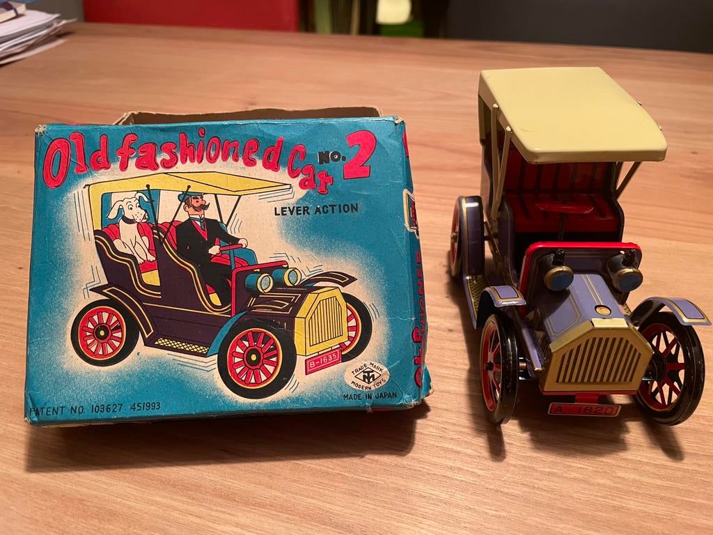 Vintage Lever Action Oldfashioned Car No. 2, Ophalen of Verzenden