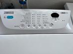 Zanussi wasmachine bovenlader, Ophalen, 1200 tot 1600 toeren, 4 tot 6 kg, Zo goed als nieuw