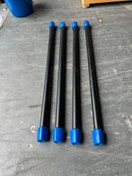 4 x 3 kg bcube aerobic vaste halter stang stangen, Gebruikt, Stang, Ophalen of Verzenden, Bcube