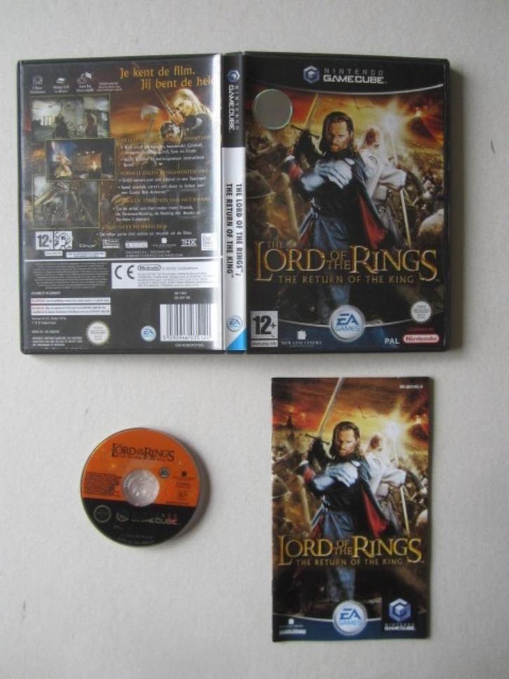 Lord of the Rings Nintendo Gamecube, Spelcomputers en Games, Games | Nintendo GameCube, Avontuur en Actie, 1 speler, Vanaf 12 jaar