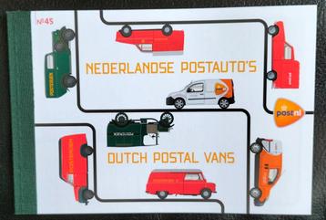 Boekje 45 Nederlandse Postauto's Postfris uit 2013. beschikbaar voor biedingen