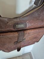 Spikes & Sparrow leren schoudertas, Sieraden, Tassen en Uiterlijk, Tassen | Damestassen, Ophalen of Verzenden, Gebruikt, Bruin