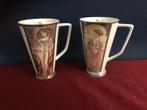 Twee Mucha Bekers Goebel Art Nouveau Porselein, Antiek en Kunst, Antiek | Porselein, Ophalen of Verzenden