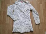 witte zomerjas, maat 134/140, Kinderen en Baby's, Kinderkleding | Maat 134, Ophalen of Verzenden, Zo goed als nieuw, Meisje, Jas