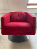 Design draaifauteuil Natuzzi Italia, Ophalen, Gebruikt, 75 tot 100 cm, 50 tot 75 cm