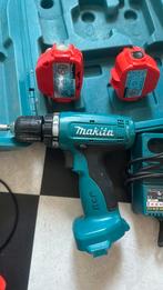 Makita schroefmachine 2accu  en lader., Doe-het-zelf en Verbouw, Gereedschap | Boormachines, Ophalen, Gebruikt, Boor- en Schroefmachine