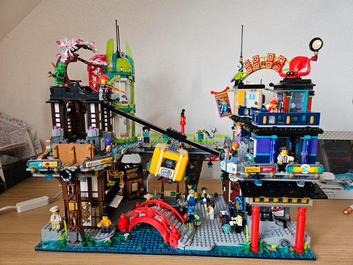 Lego Ninjago City Markets 71799 - Complete Set, Kinderen en Baby's, Speelgoed | Duplo en Lego, Zo goed als nieuw, Lego, Complete set