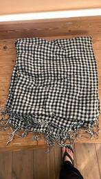 GANT linnen woonplaid 150 x 180 zwart wit ruitje, Huis en Inrichting, Woonaccessoires | Plaids en Woondekens, Ophalen of Verzenden