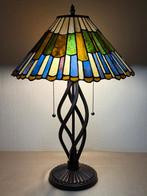 XXL Tiffany stijl tafellamp LUMINOUS MOSAIC lamp Ø 40x60cm!, Ophalen of Verzenden