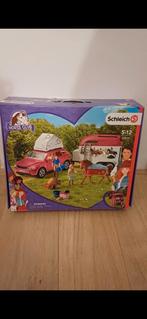 Schleich horse club 42535. Auto met paarden trailer., Ophalen of Verzenden, Zo goed als nieuw, Jongen of Meisje