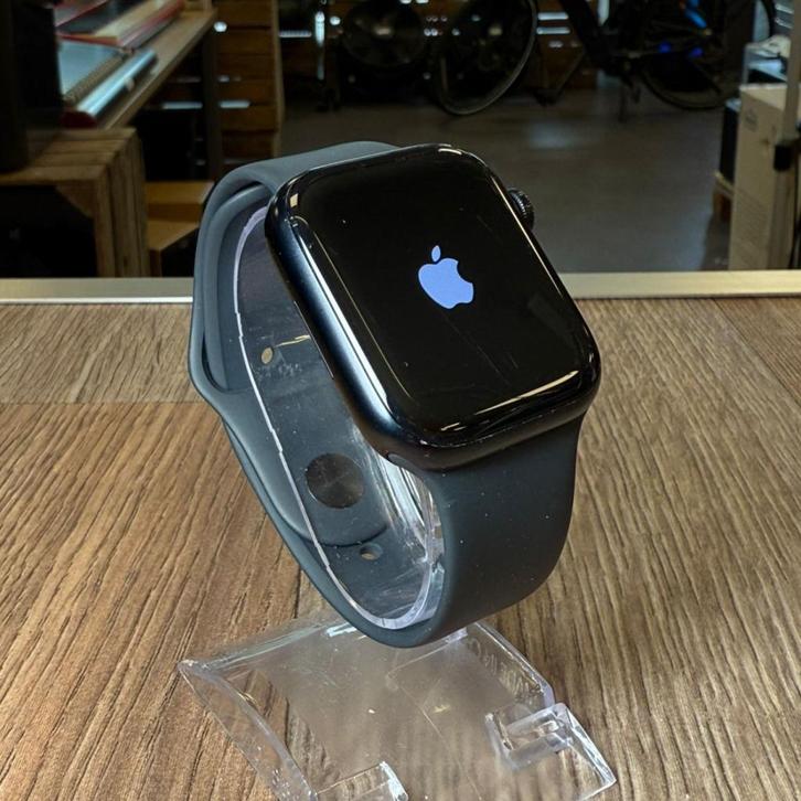 Apple Watch Series 9 45MM Zwart | Gebruikte staat met garant, Sieraden, Tassen en Uiterlijk, Smartwatches, Zo goed als nieuw
