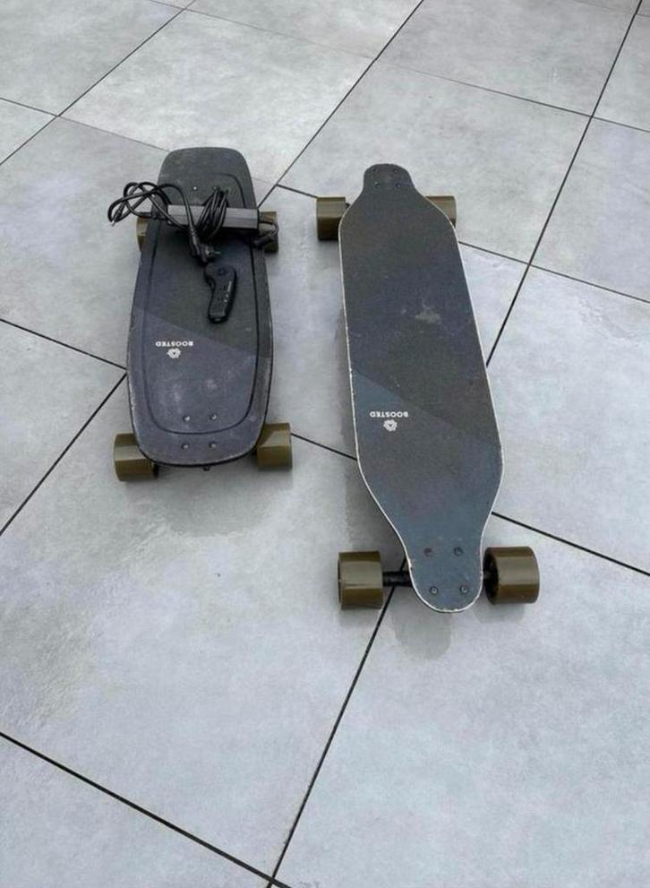 Twee electrische skateboards Boosted IN PRIJS VERLAAGD, Sport en Fitness, Skateboarden, Gebruikt, Skateboard, Ophalen