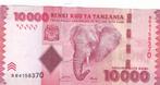 Tanzania 10.000 shlingi 2010, Postzegels en Munten, Bankbiljetten | Afrika, Verzenden, Tanzania, Los biljet