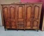 Queen Ann kledingkast met 5 paneeldeuren en lades, Huis en Inrichting, Kasten | Kledingkasten, Ophalen, Voorhout, Queen Ann, Eikenhout