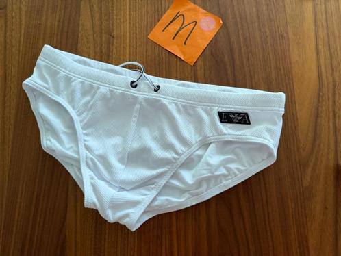 emporio armani zwemslip, maat M, wit, gevoerd, Kleding | Heren, Badmode en Zwemkleding, Zwemslip, Maat 48/50 (M), Wit, Ophalen of Verzenden