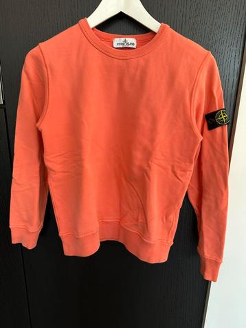 Stone Island sweater, rood, maat 10, als nieuw beschikbaar voor biedingen