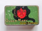 Queen Mary Cork Tipped 10 Cigarettes blikje, Ophalen of Verzenden, Gebruikt, Overige