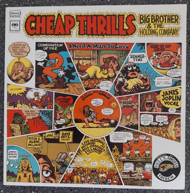 Big Brother & The Holding Company - Cheap Thrills (LP Vinyl), Cd's en Dvd's, Vinyl | Rock, Nieuw in verpakking, Poprock, 12 inch