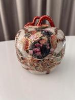 Vintage chinees porseleinen vaasje, handgeschilderd dessin, Ophalen