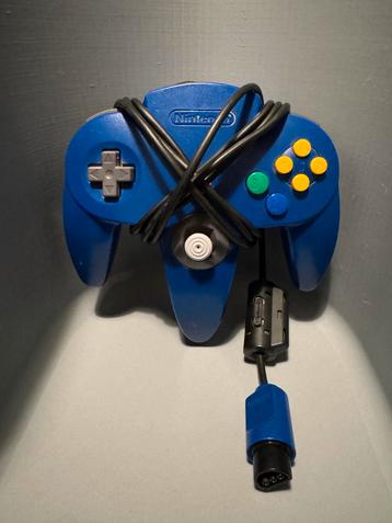 Nintendo 64 Blauwe Controller - Origineel beschikbaar voor biedingen