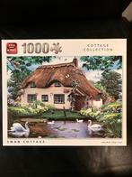 King Puzzel Swan Cottage 1000 Stukjes - Compleet, Hobby en Vrije tijd, Denksport en Puzzels, Ophalen of Verzenden, 500 t/m 1500 stukjes
