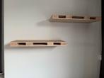 Houten Wandplanken - Set van 2, Ophalen of Verzenden, Zo goed als nieuw