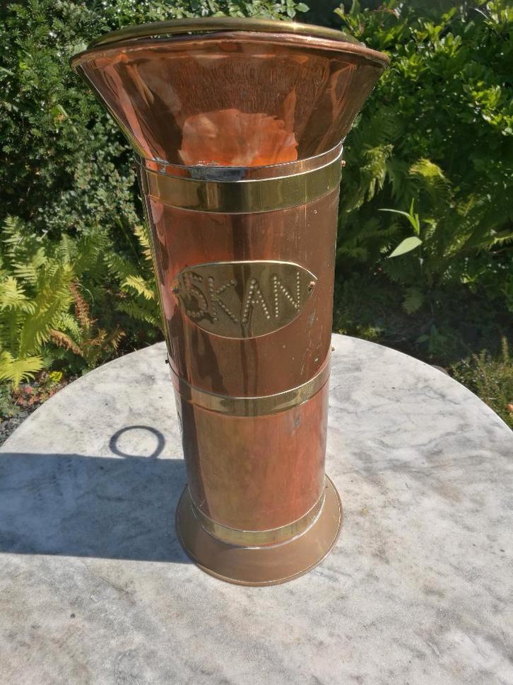 Koperen paraplubak, Huis en Inrichting, Woonaccessoires | Paraplubakken, Zo goed als nieuw, Overige materialen, Ophalen of Verzenden