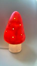 Heico paddenstoel lamp rood, Ophalen of Verzenden, Zo goed als nieuw, Kunststof, Minder dan 50 cm