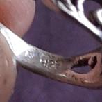 Zilveren Ring met Bloemen Ranken Maat 15, Verzenden, Dame, Zilver, Zilver