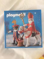 sinterklaas en zwarte piet playmobil 4893, Kinderen en Baby's, Speelgoed | Playmobil, Ophalen of Verzenden, Nieuw, Complete set
