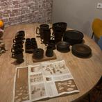 Vintage Cor Unum Servies set Compleet!, Ophalen, Zo goed als nieuw, Overige stijlen, Aardewerk