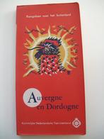ANWB reisgids Auvergne en Dordogne - Frankrijk - 1964, Boeken, Reisgidsen, Gelezen, ANWB, Ophalen of Verzenden, Europa